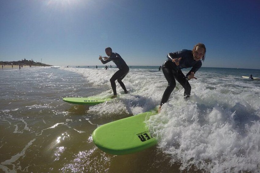Albufeira: Beginner Surf Lesson at Galé Beach 2