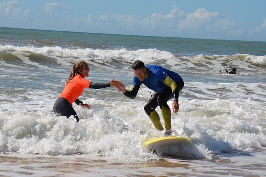 Albufeira: Beginner Surf Lesson at Galé Beach 4