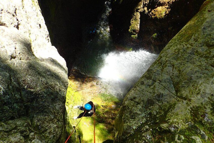Canyoning sensation of Angon on the shores of Lake Annecy 2