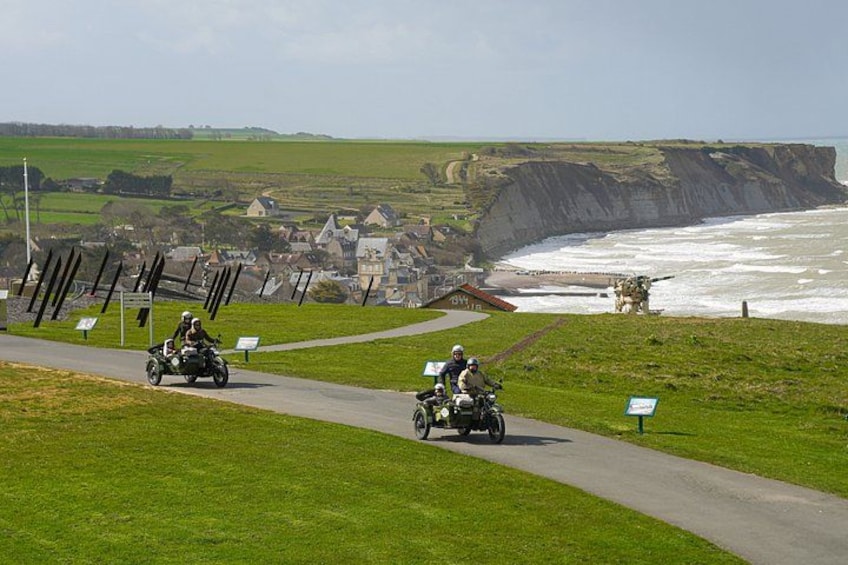 2- to 6-hour sidecar excursion on the D-Day Landing Beaches 2