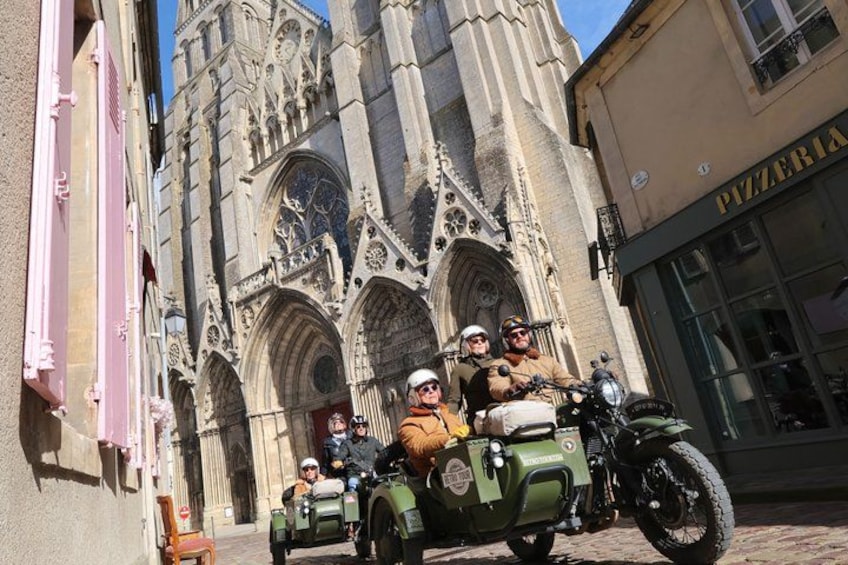 Private vintage sidecar tour of the D-Day Landing Beaches 2