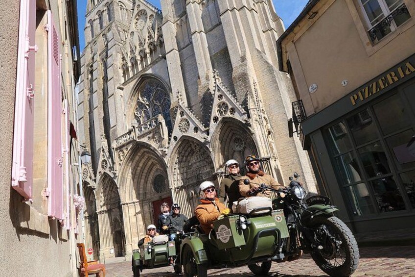 Private vintage sidecar tour of the D-Day Landing Beaches 2