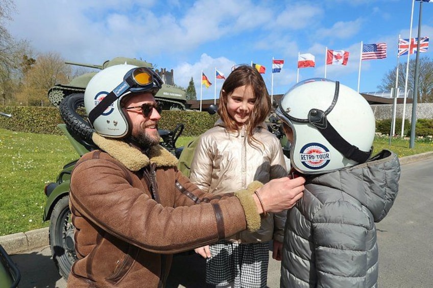 Private vintage sidecar tour of the D-Day Landing Beaches 2