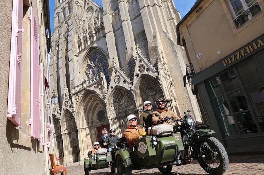 Private vintage sidecar tour of the D-Day Landing Beaches 3