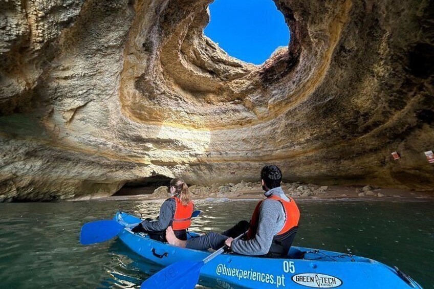 Benagil cave kayak tour 4