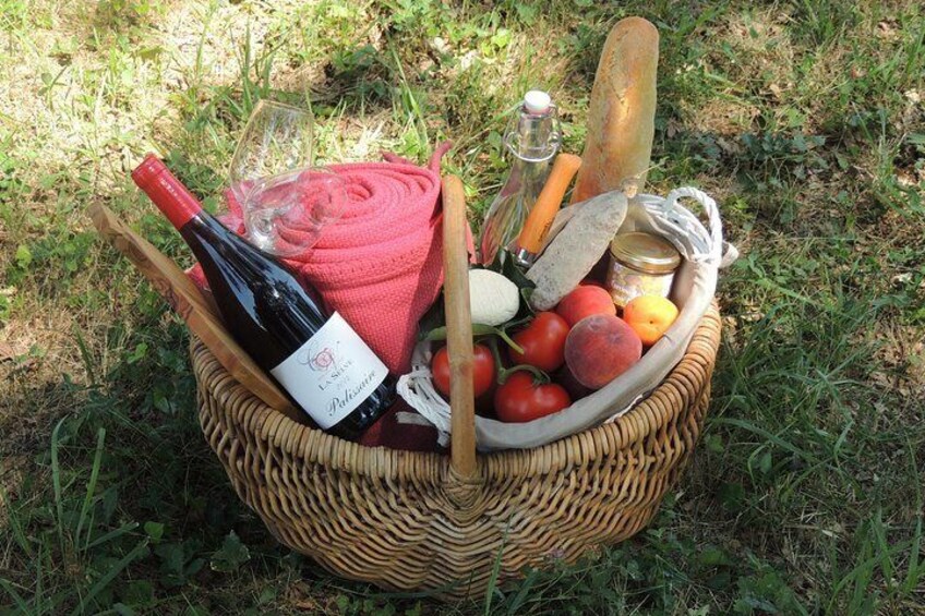 Picnic at the Château de la Selve!