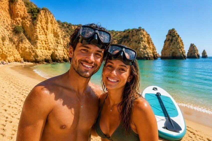 Paddle & Snorkle: Albufeira SUP Tour 2