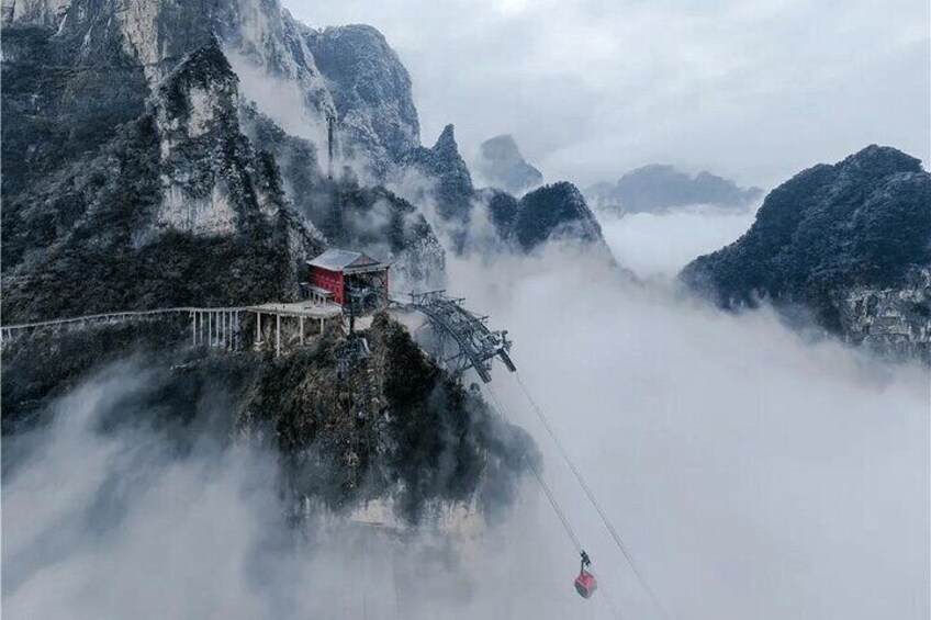 tianmen cablecar 4
