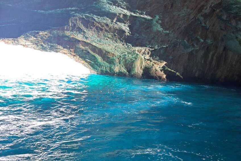 Boat tour to Lady of the Rock , Submarine base & Blue Cave swim 3