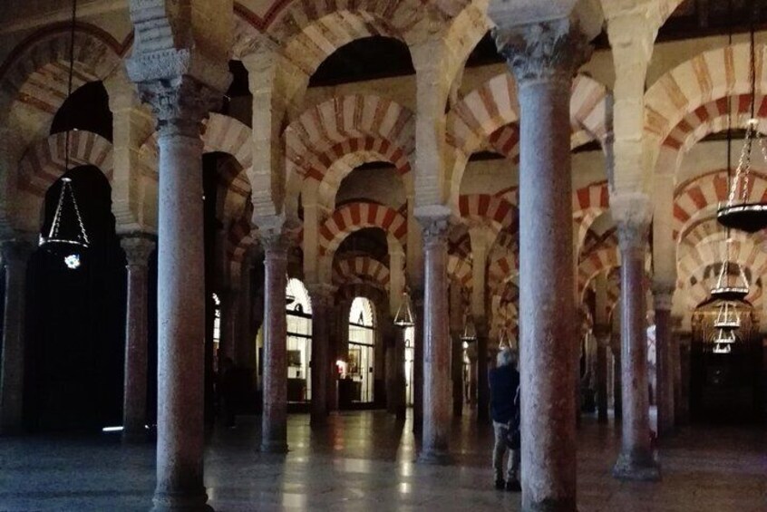 Trip from Malaga to Cordoba visiting the Mosque.