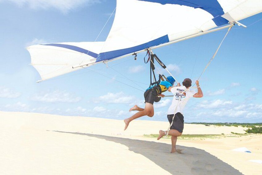 Dune Hang Gliding Lesson 2