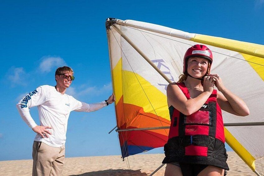 Dune Hang Gliding Lesson 2