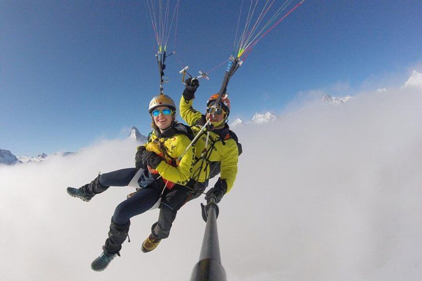 Top Fly Paragliding Zermatt – 30–35 Min Matterhorn Flight 2