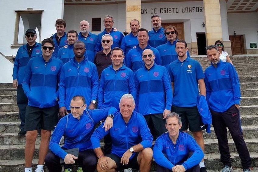 FC Barcelona Legends Tour in Monserrate - March 2020. 3