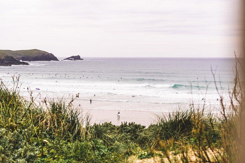 Famous for surfing Fistral Beach is the perfect place to be in the waves. 5