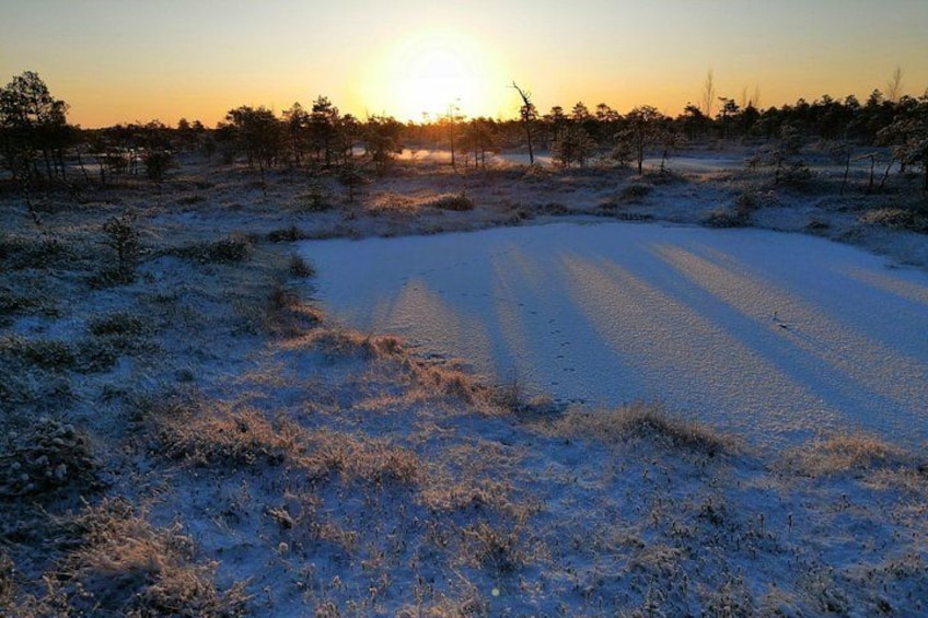 Sunrise at Kemeri National park + Jurmala 2