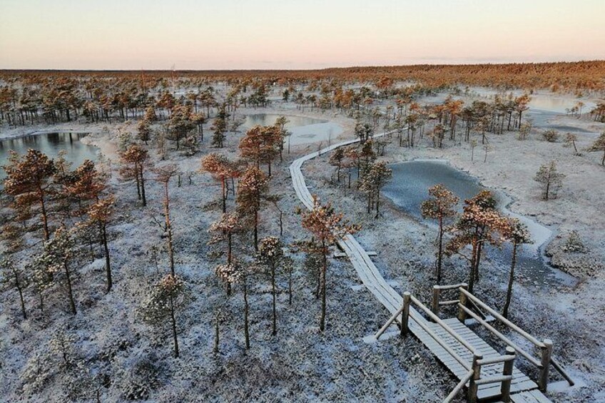 Sunrise at Kemeri National park + Jurmala 5