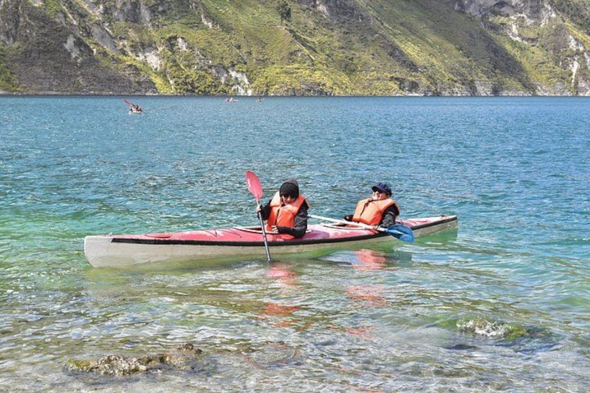 Cultural Tour Laguna Quilotoa: Hiking and Descent to the Lagoon all included 3