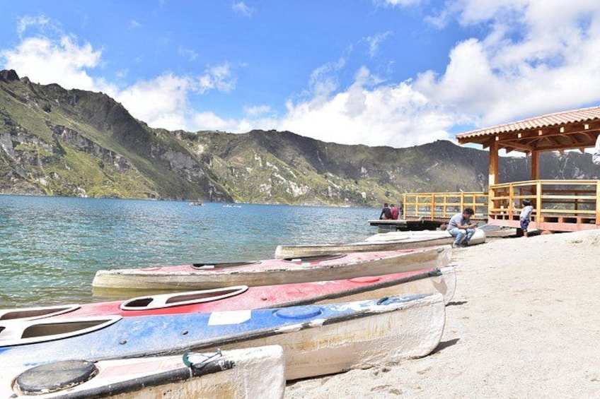 Cultural Tour Laguna Quilotoa: Hiking and Descent to the Lagoon all included 4