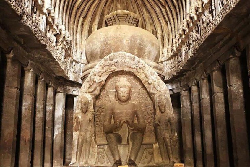 Audio Guided Tour Of Ellora Buddhist Caves, Aurangabad on HopOn India App