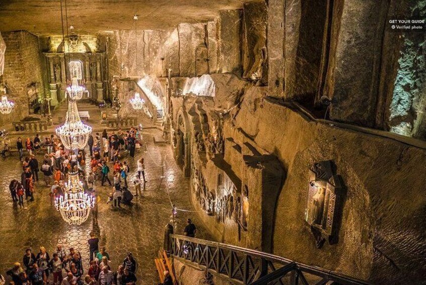 Wieliczka Salt Mine Guided Tour from Krakow