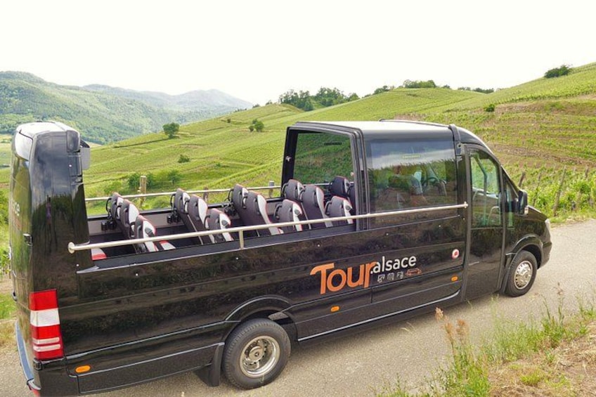 The convertible bus 5