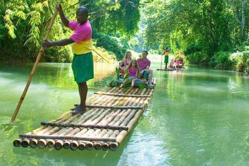 Private Roundtrip Transportation to Martha Brae Rafting 3