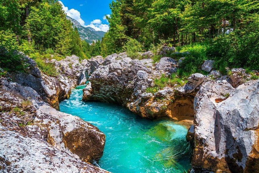 Gorges of Soča river 3