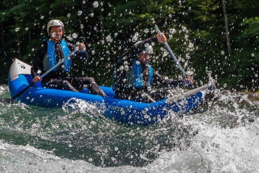 Canoeing Neretva river 3