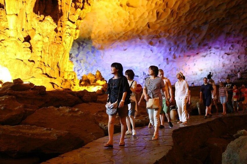 Inside of Halong cave 2