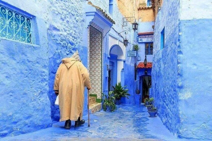 Full Day Tour The Blue City , CHEFCHAOUEN on small-group 1