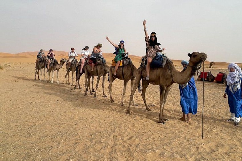 Camel ride in desert 2
