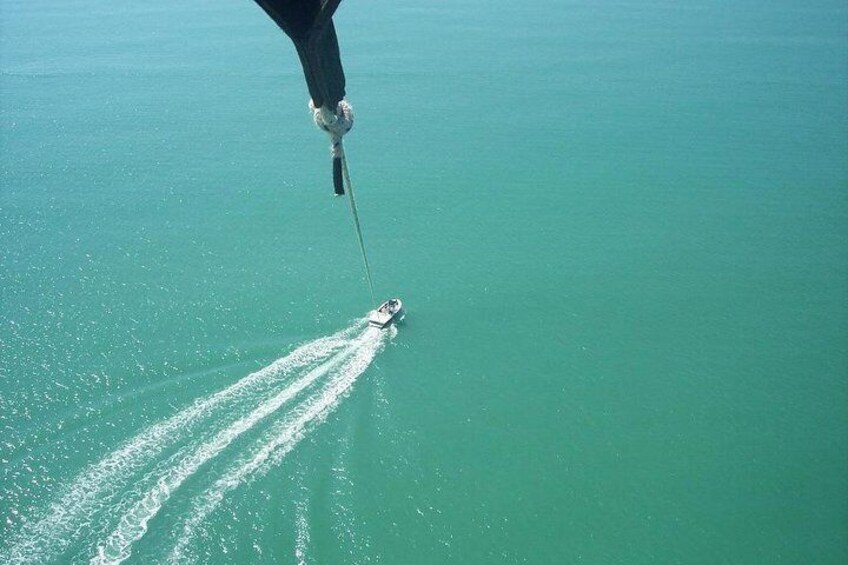 Afternoon Parasailing Adventure above the Gulf of Mexico