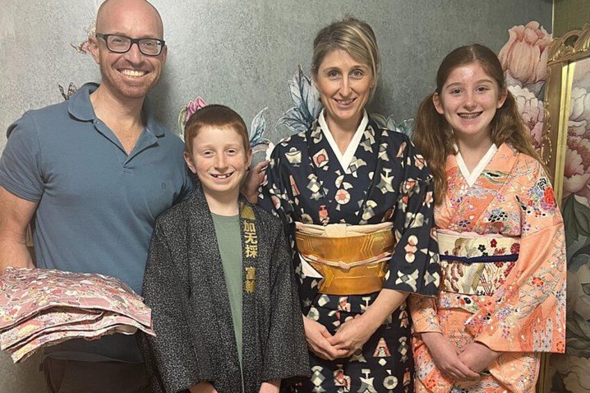 Let's make kimono !（Kimono is a gift for you 3