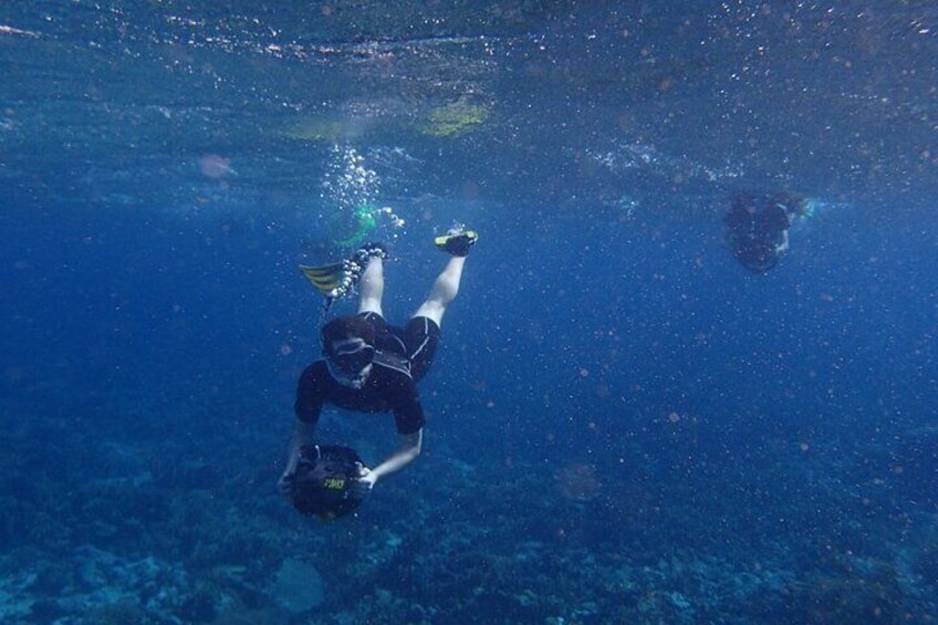 Snorkeling with Solar Power Sea Scooters