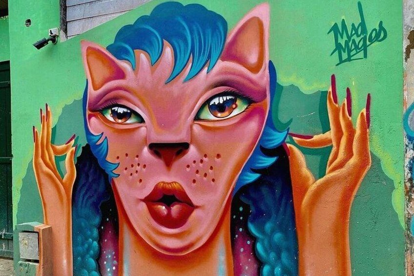 Casco Viejo´s streets are full of Graffiti like this one, it's Amazing! 3