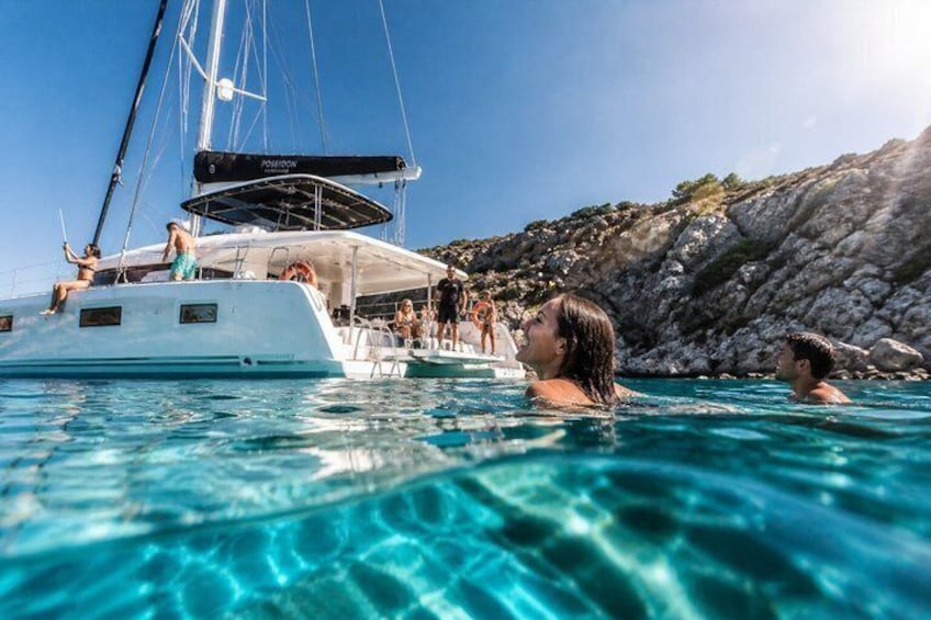 Catamaran Cruises Rhodes - 6 Hours Day Cruise ALL INCLUSIVE 2