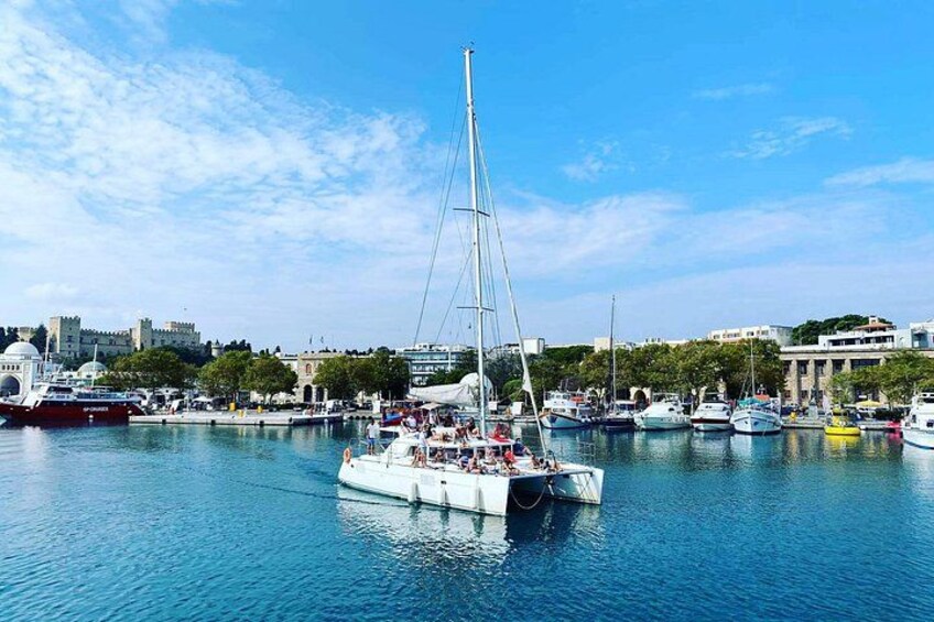 Catamaran Cruises Rhodes - 6 Hours Day Cruise ALL INCLUSIVE 5