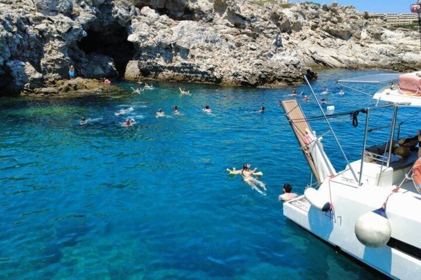 Catamaran Cruises Rhodes - 6 Hours Day Cruise ALL INCLUSIVE 4