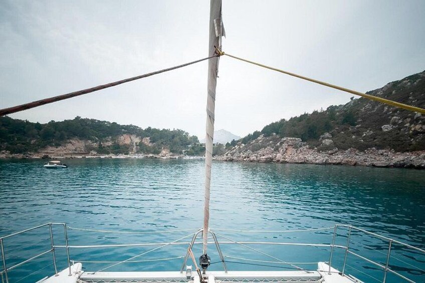 Catamaran Cruises Rhodes - 6 Hours Day Cruise ALL INCLUSIVE 4