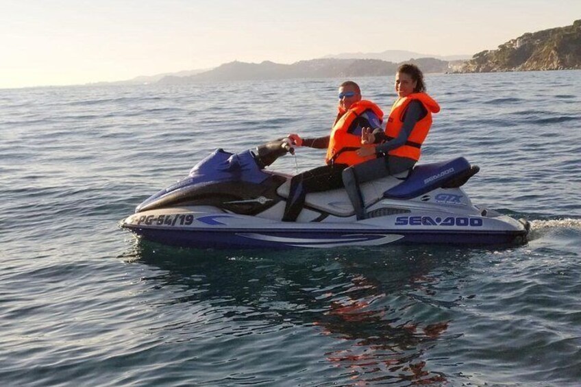 Jet ski tour in Lloret, Blanes and Tossa