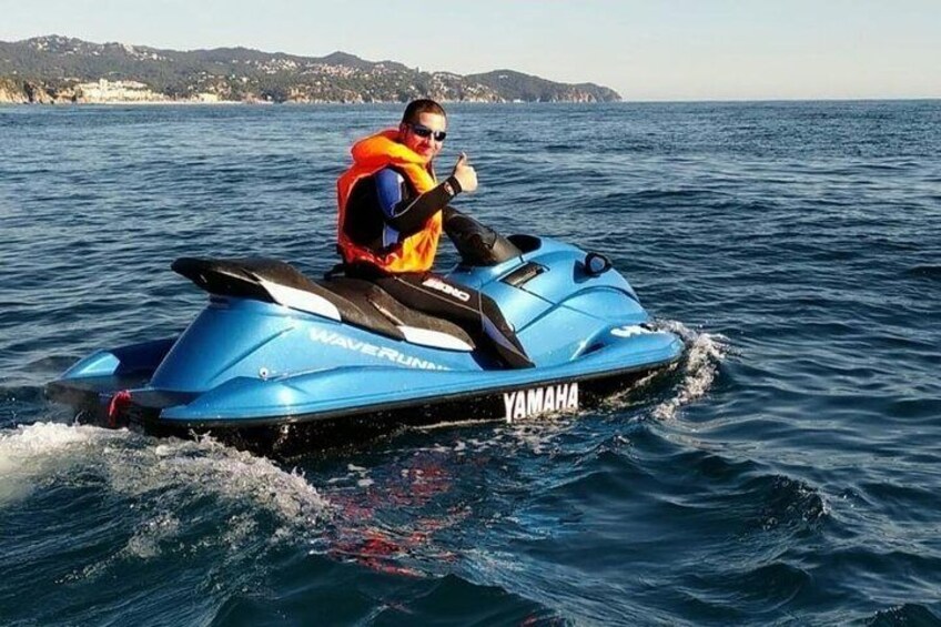 Jet ski tour in Lloret, Blanes and Tossa