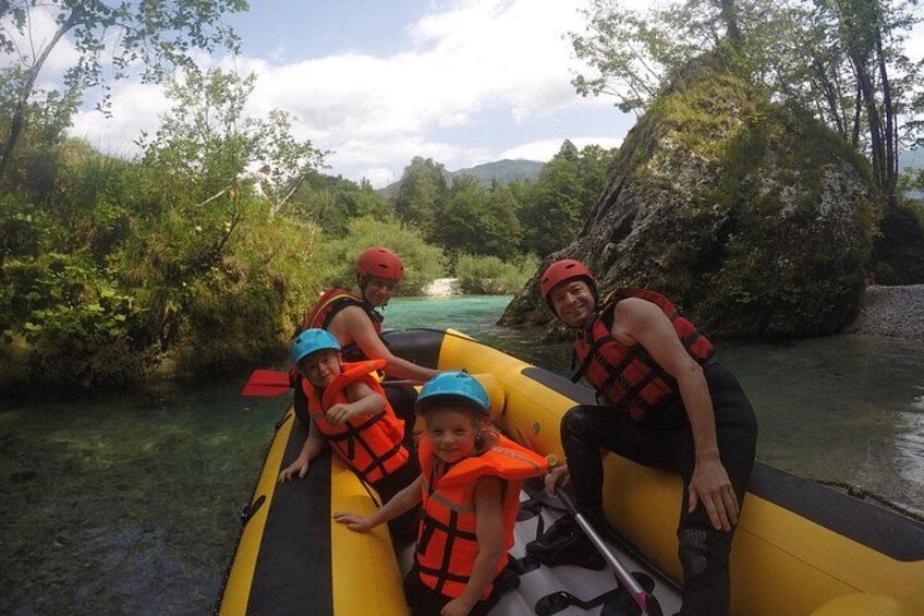 FAMILY RAFTING on Soča river 5