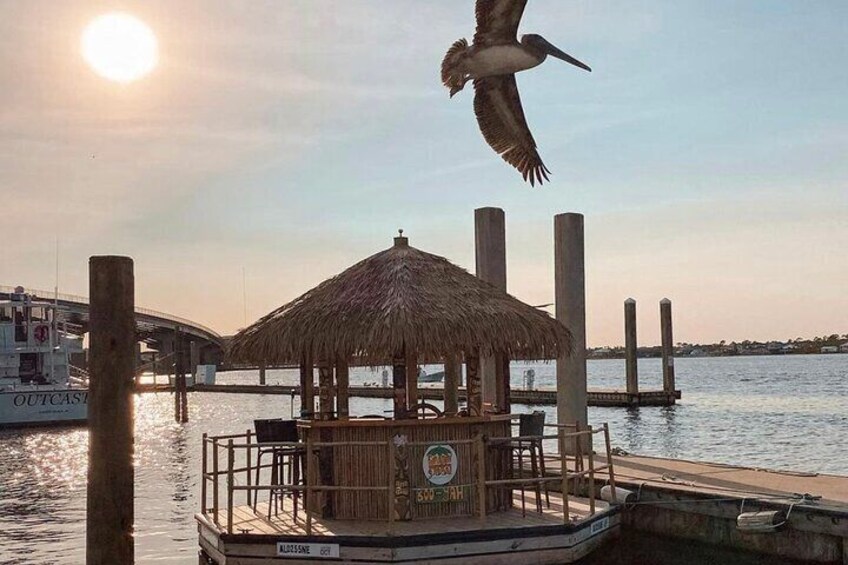 Orange Beach 90-Minute Sunset Cruise on a Tiki Bar