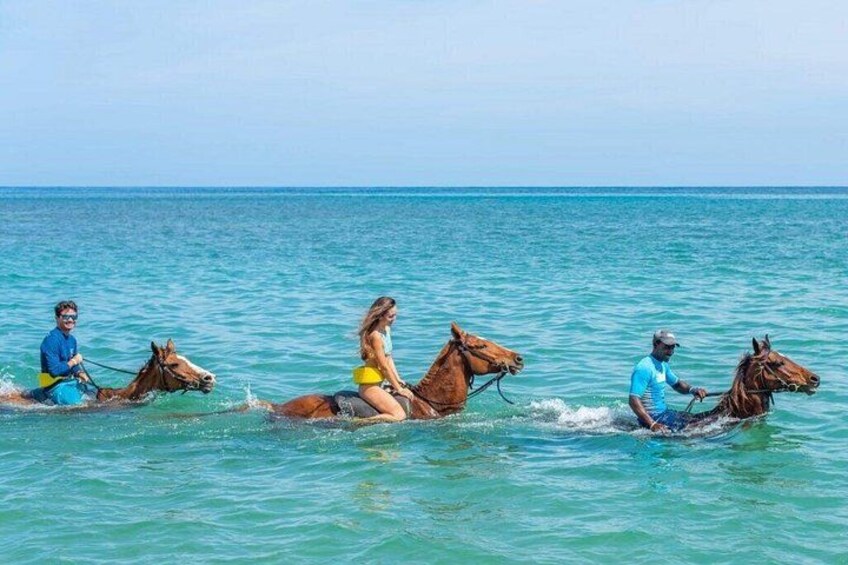 Catamaran, ATV and Horse Back Riding/Swim Day Tour 4