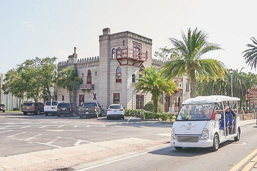 Passing by Villa Zorayda in downtown Saint Augustine 5