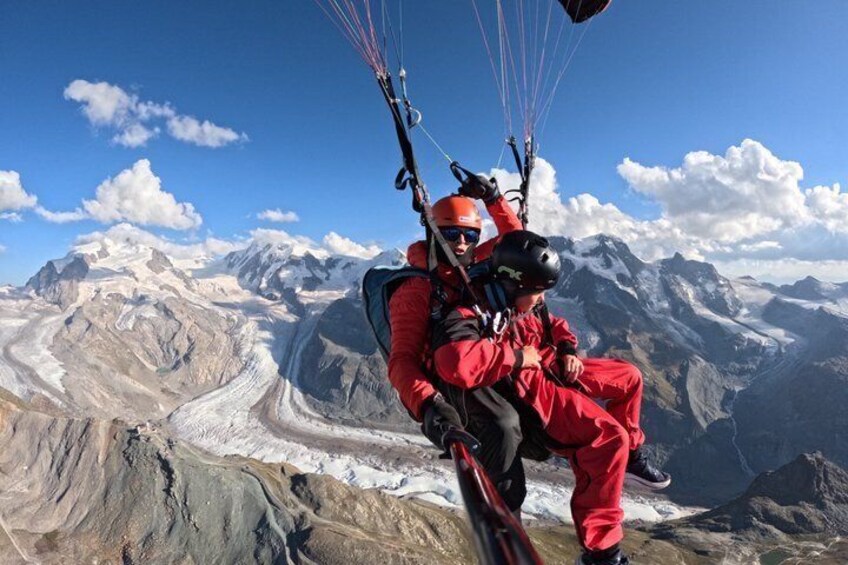 Zermatt Paragliding Flight 1