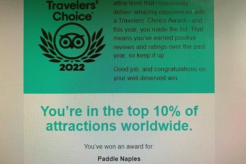 Don't just take our word for it... here's what TripAdvisor says about our tours! 5