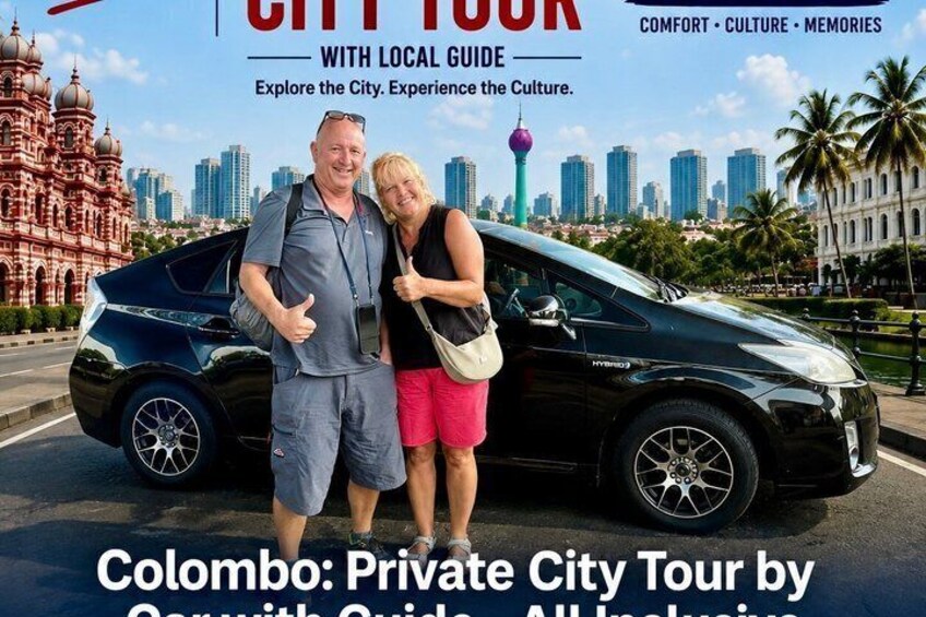 Colombo: Private City Tour by Car with Guide - All Inclusive 1