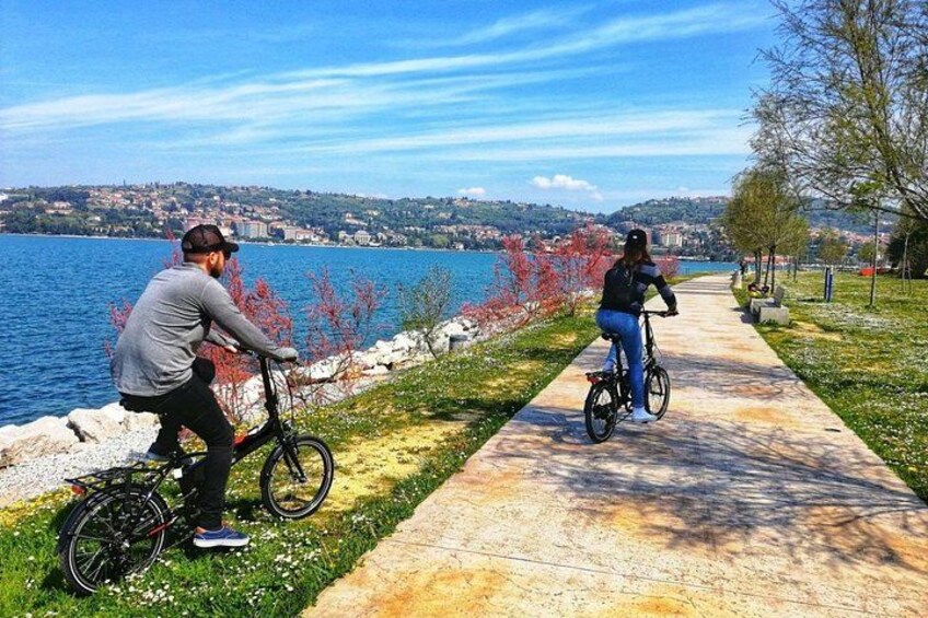 E-cycling along Adriatic sea. 5